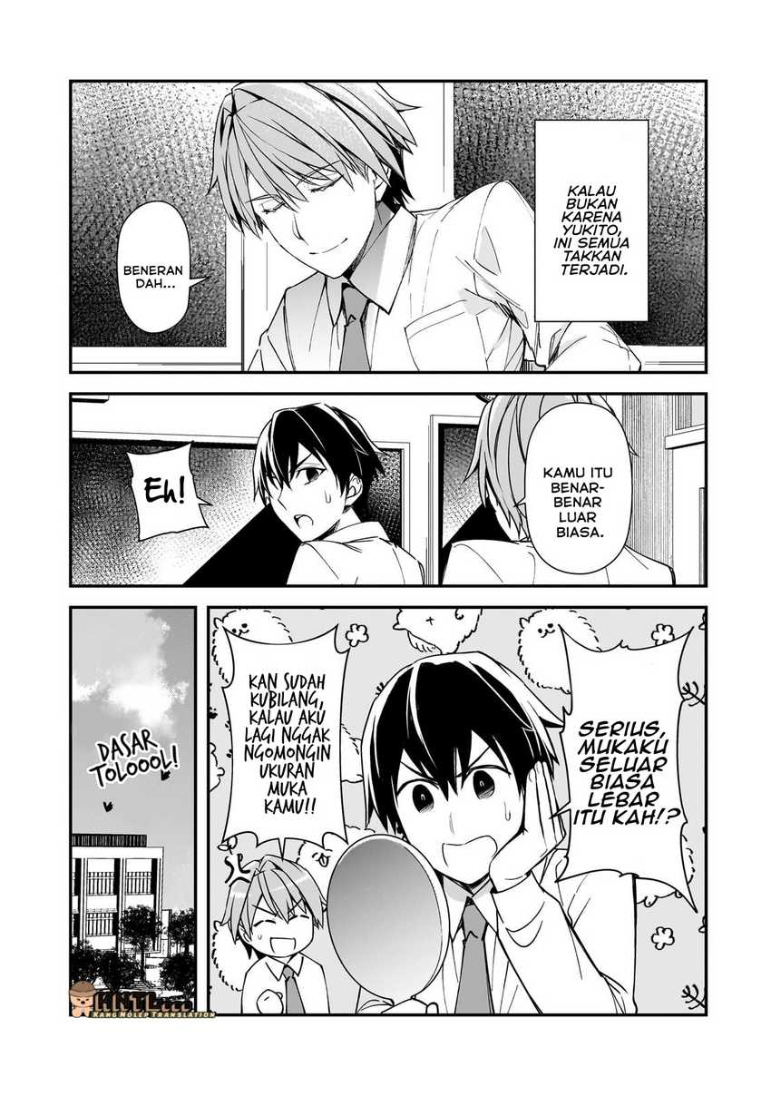 Ore ni Trauma wo Ataeta Joshi-tachi ga Chirachira Mitekuru kedo, Zannen desu ga Teokure desu Chapter 22 Gambar 22