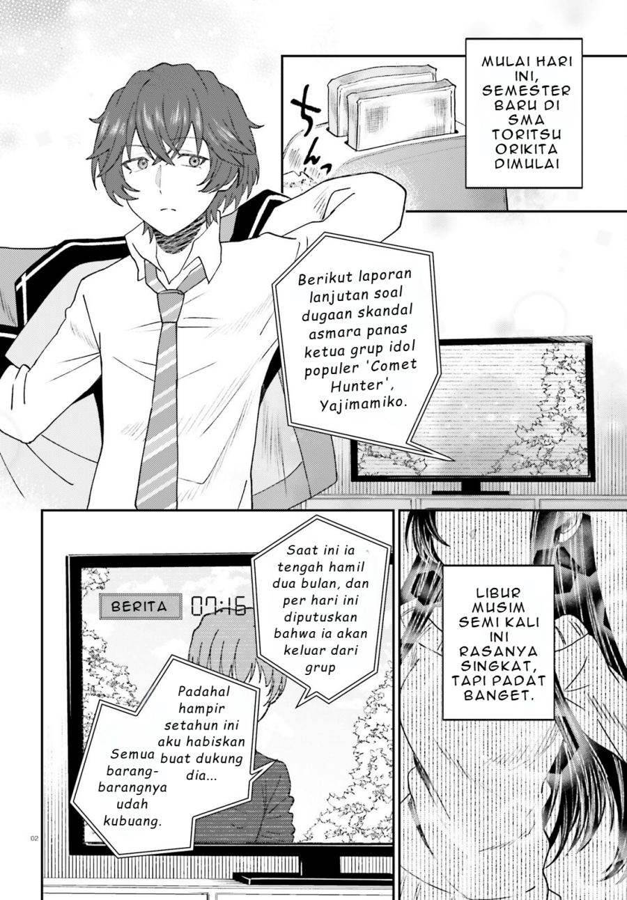 Ore no Haitoku Meshi o Onedari Sezu ni Irarenai Otonari no Top Idol-sama Chapter 04 Gambar 3