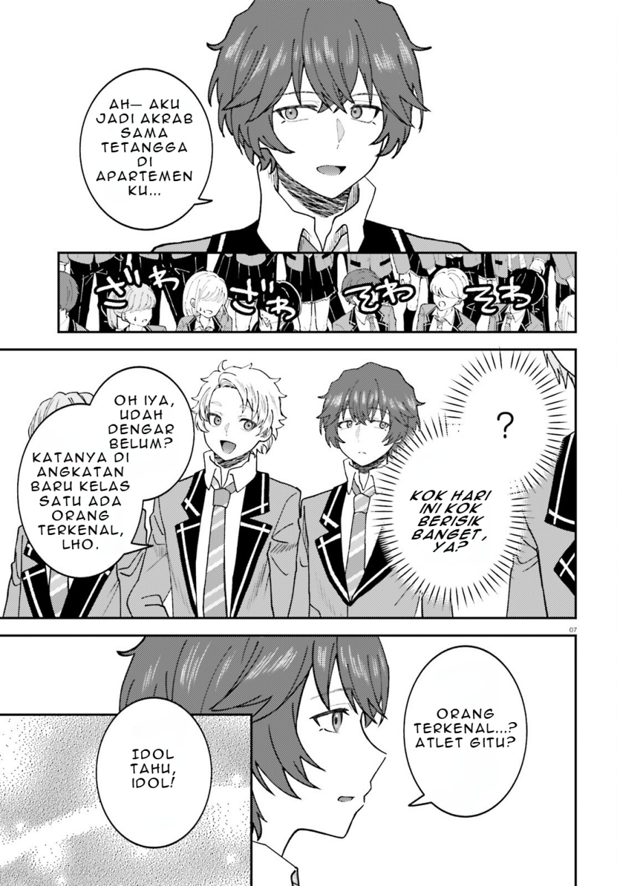 Ore no Haitoku Meshi o Onedari Sezu ni Irarenai Otonari no Top Idol-sama Chapter 04 Gambar 8