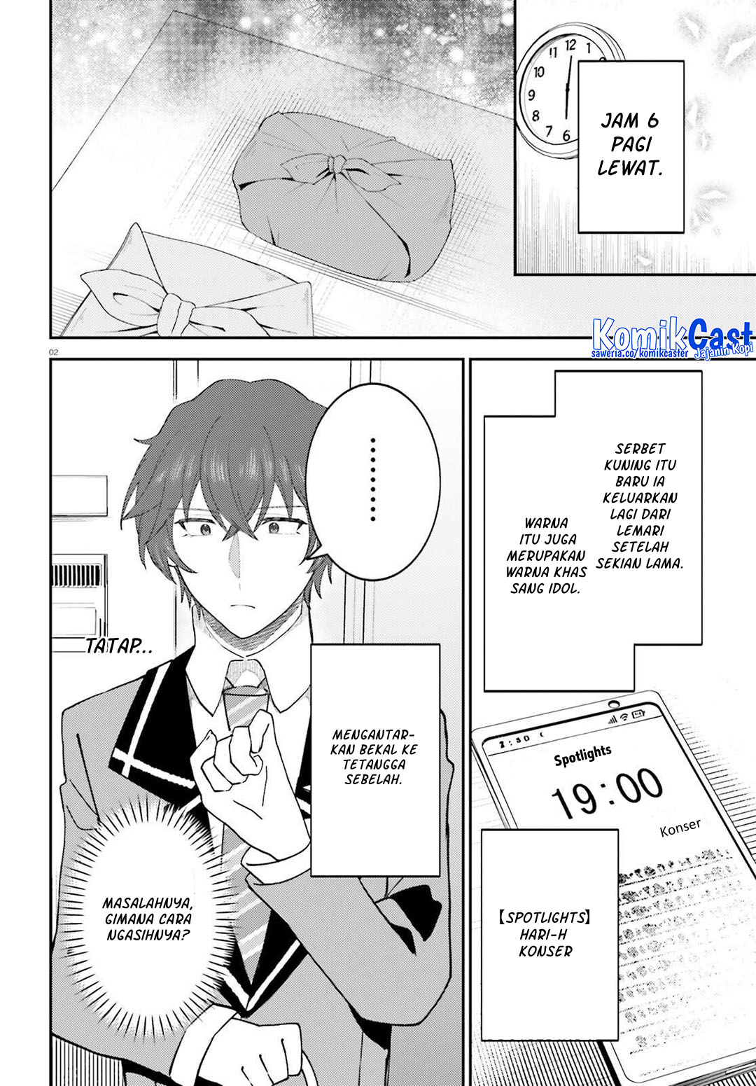 Ore no Haitoku Meshi o Onedari Sezu ni Irarenai Otonari no Top Idol-sama Chapter 10 Gambar 3