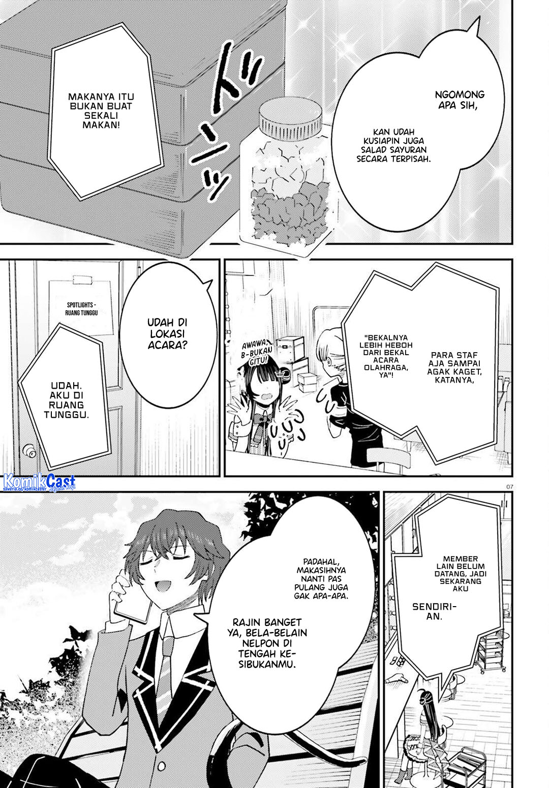 Ore no Haitoku Meshi o Onedari Sezu ni Irarenai Otonari no Top Idol-sama Chapter 10 Gambar 8