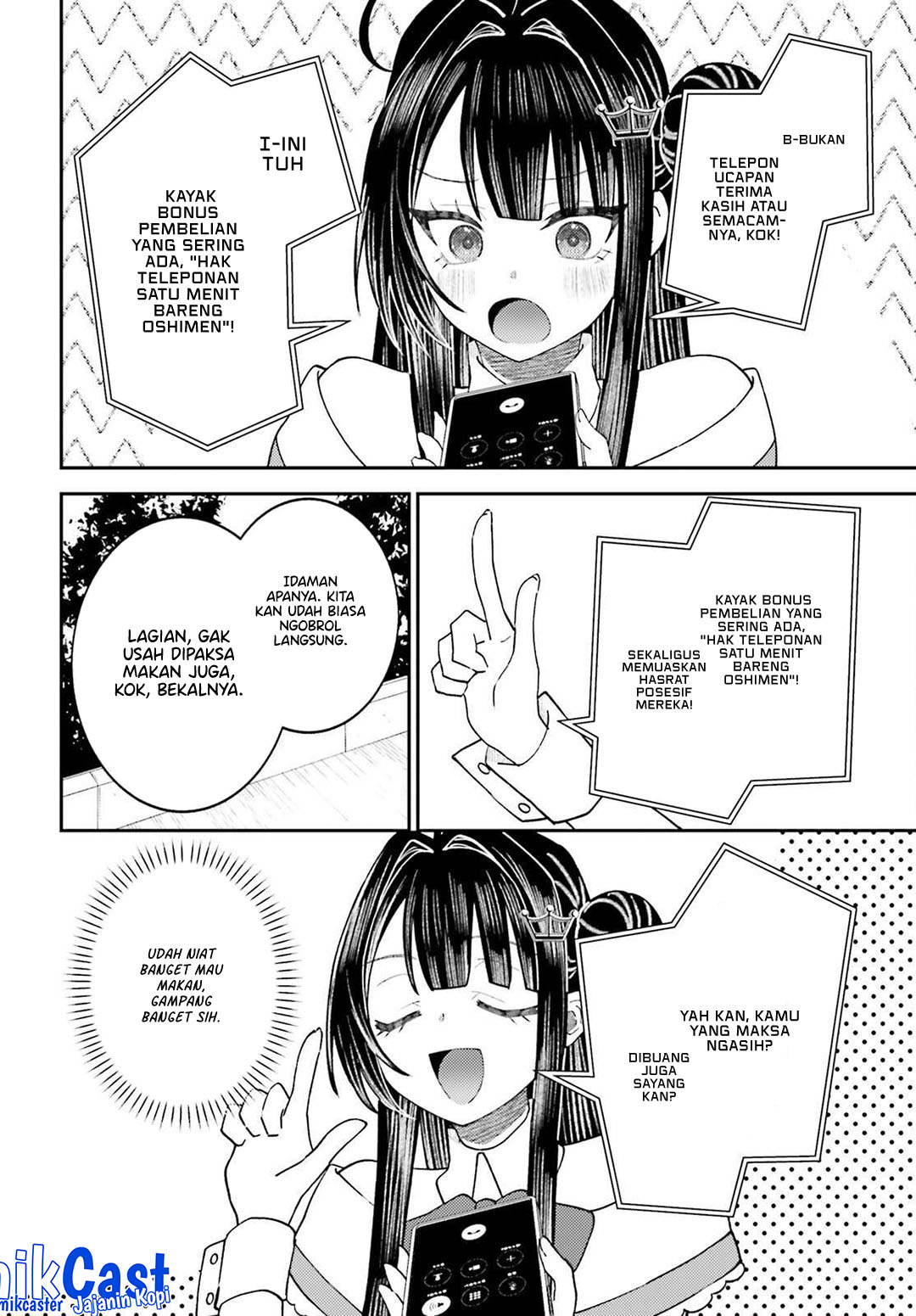 Ore no Haitoku Meshi o Onedari Sezu ni Irarenai Otonari no Top Idol-sama Chapter 10 Gambar 9