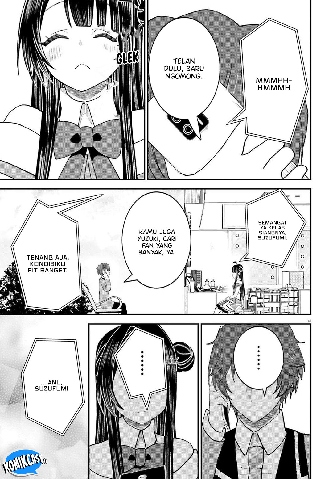 Ore no Haitoku Meshi o Onedari Sezu ni Irarenai Otonari no Top Idol-sama Chapter 10 Gambar 14