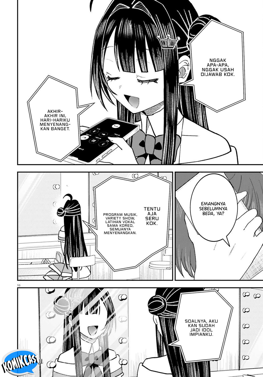Ore no Haitoku Meshi o Onedari Sezu ni Irarenai Otonari no Top Idol-sama Chapter 10 Gambar 16