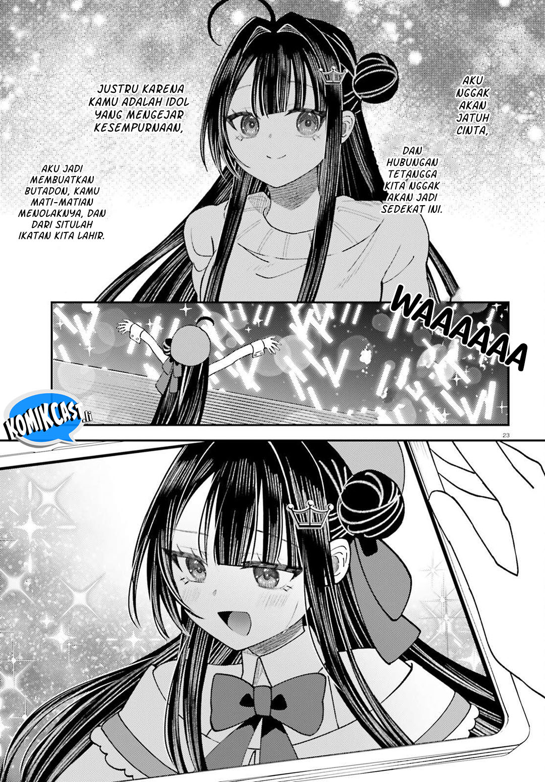Ore no Haitoku Meshi o Onedari Sezu ni Irarenai Otonari no Top Idol-sama Chapter 10 Gambar 23