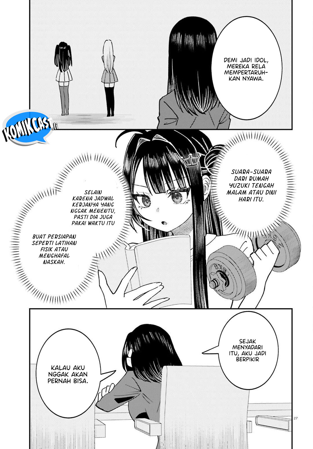 Ore no Haitoku Meshi o Onedari Sezu ni Irarenai Otonari no Top Idol-sama Chapter 11 Gambar 28