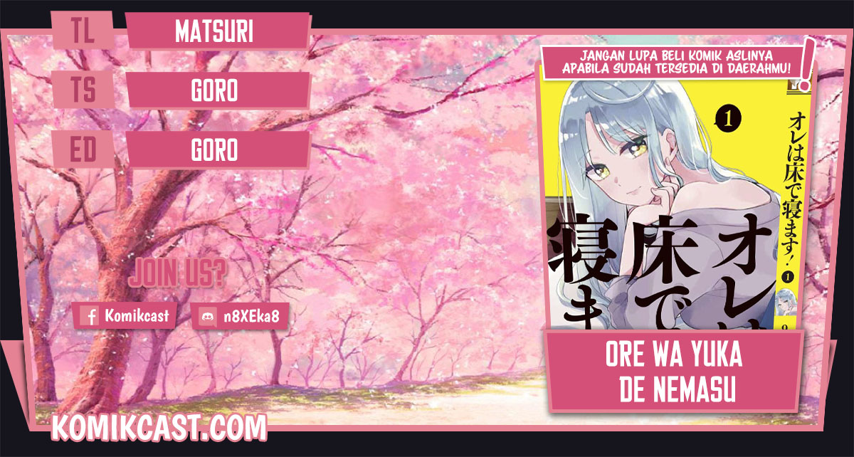 Ore wa Yuka de Nemasu! (I will Sleep on the Floor!) Chapter 09 Gambar 1