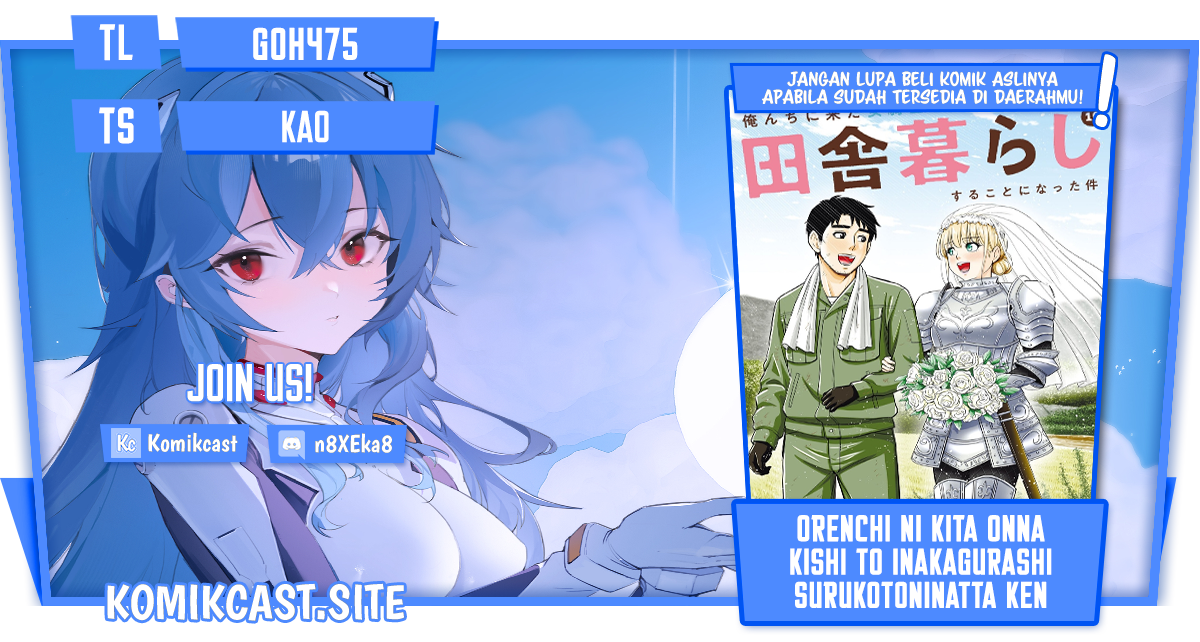 Orenchi ni Kita Onna Kishi to: Inakagurashi suru Koto ni Natta Ken Chapter 102 Gambar 1