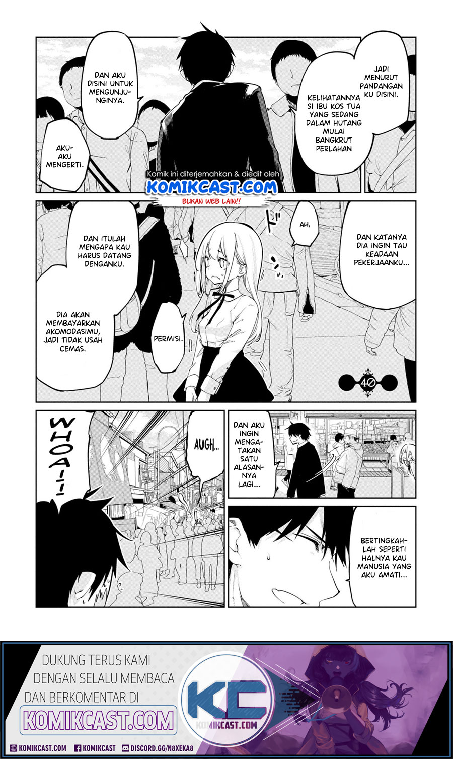 Oroka na Tenshi wa Akuma to Odoru Chapter 40 Gambar 2