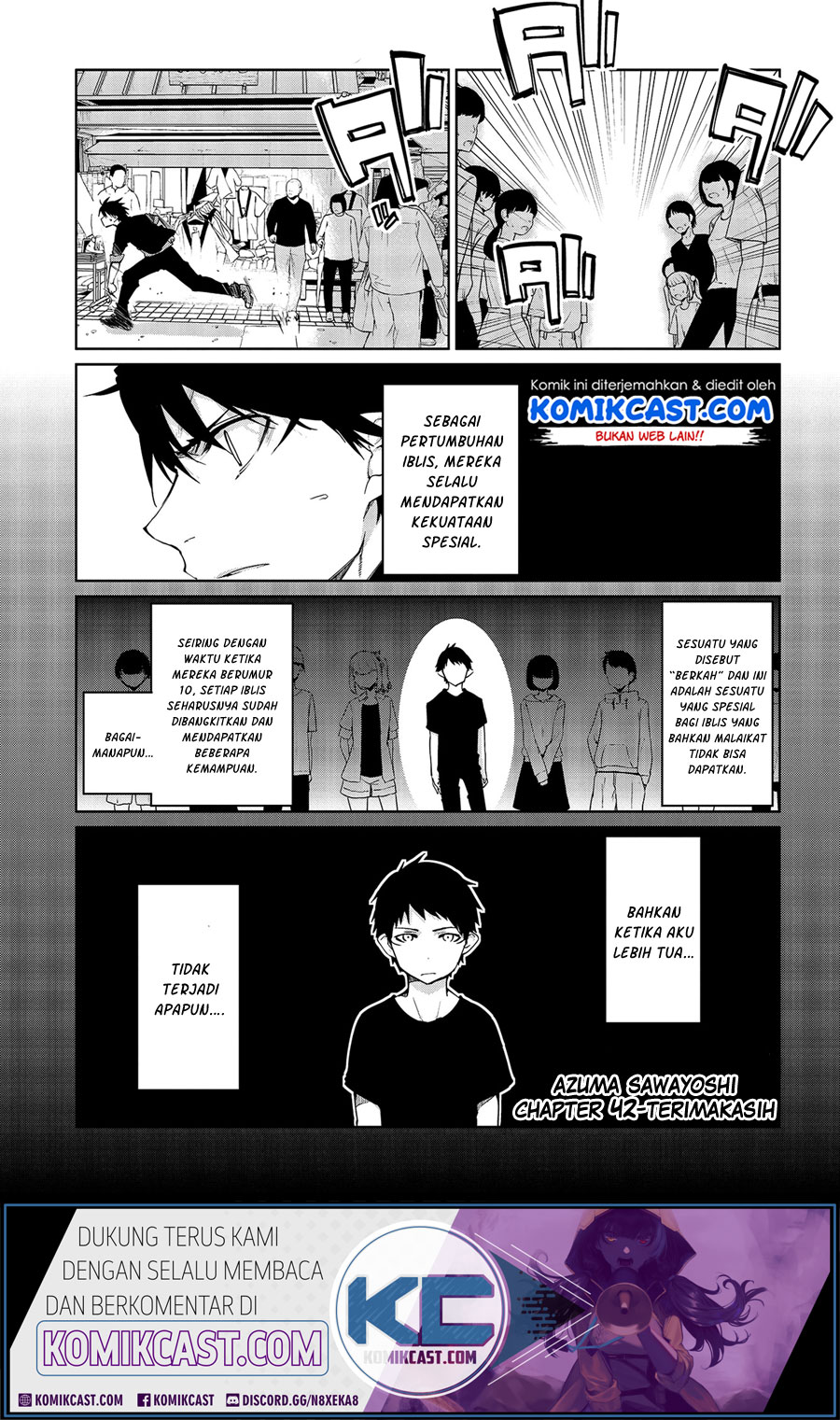 Oroka na Tenshi wa Akuma to Odoru Chapter 42 Gambar 2