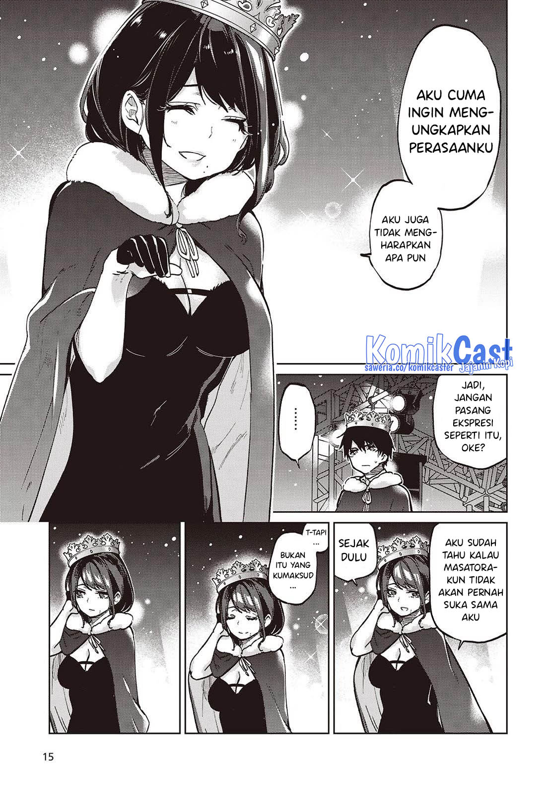 Oroka na Tenshi wa Akuma to Odoru Chapter 95 Gambar 12