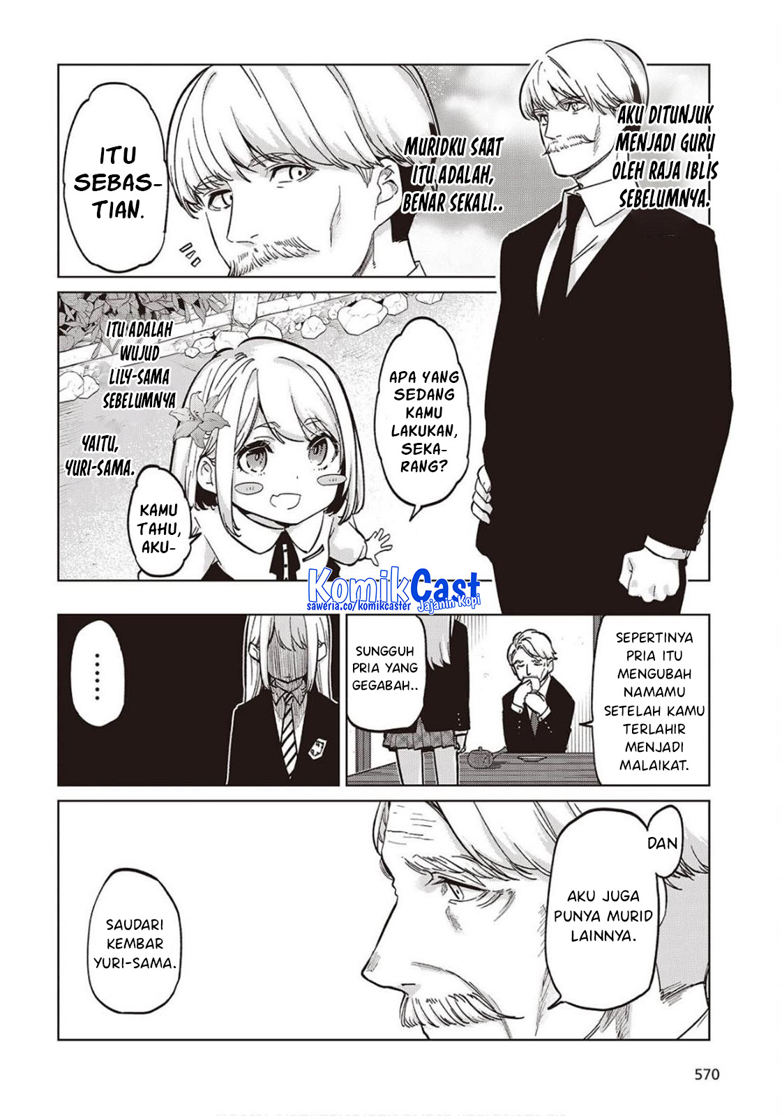 Oroka na Tenshi wa Akuma to Odoru Chapter 98 Gambar 21