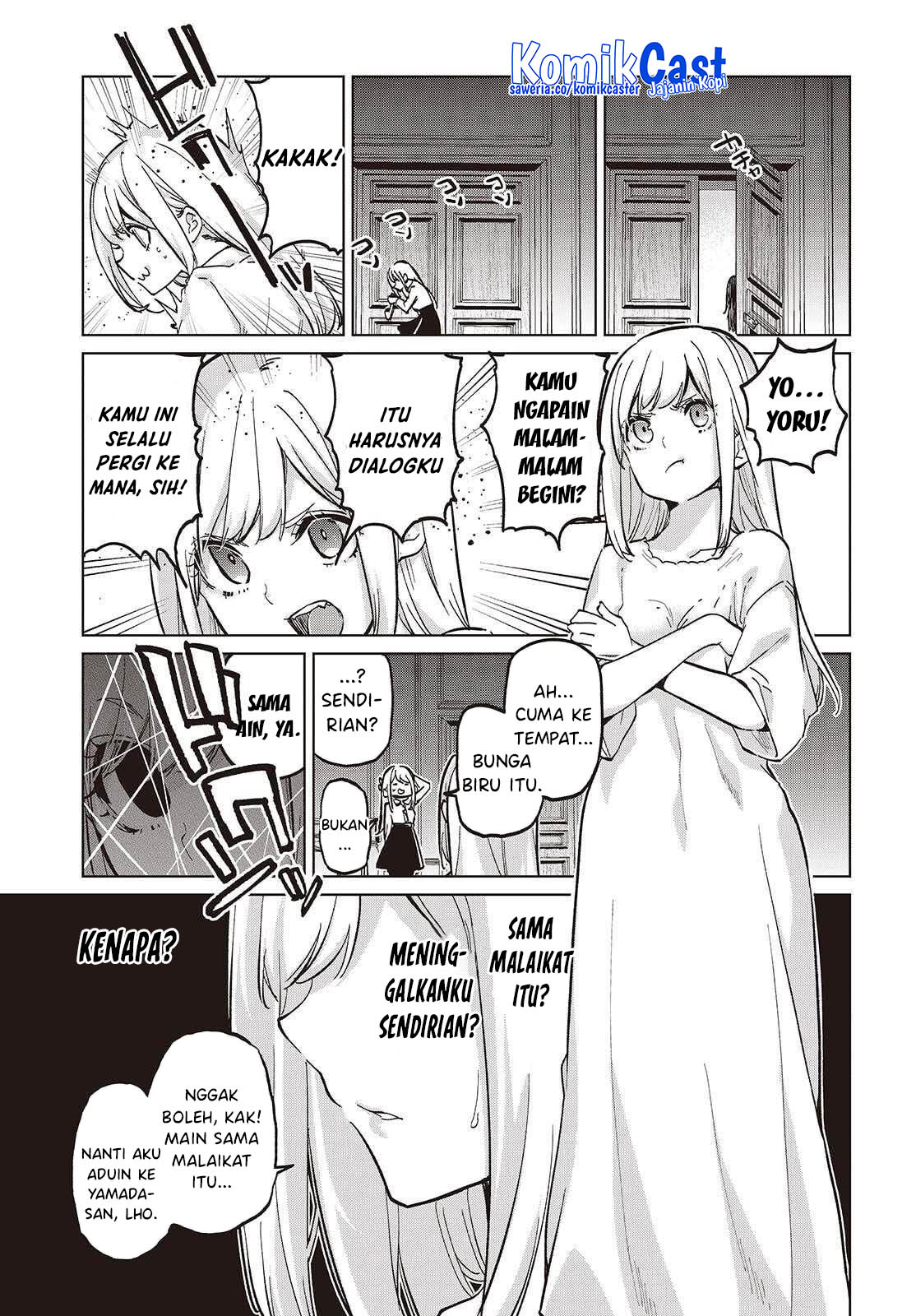 Oroka na Tenshi wa Akuma to Odoru Chapter 99 Gambar 8