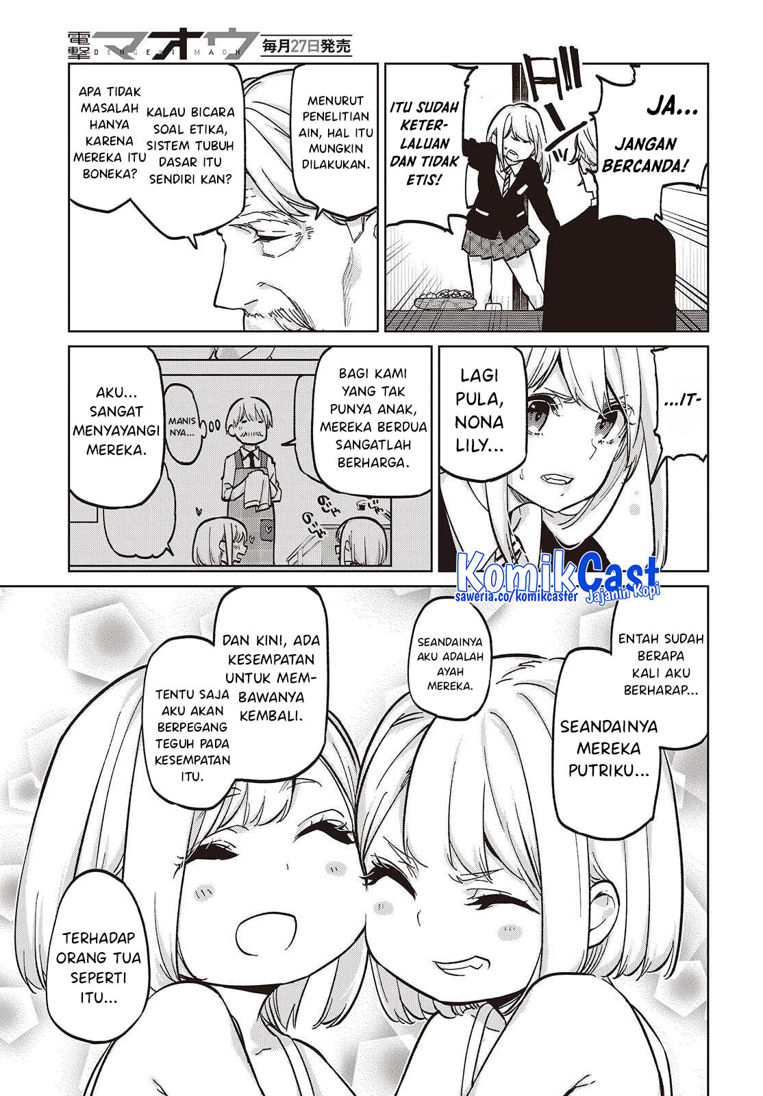 Oroka na Tenshi wa Akuma to Odoru Chapter 101 Gambar 14