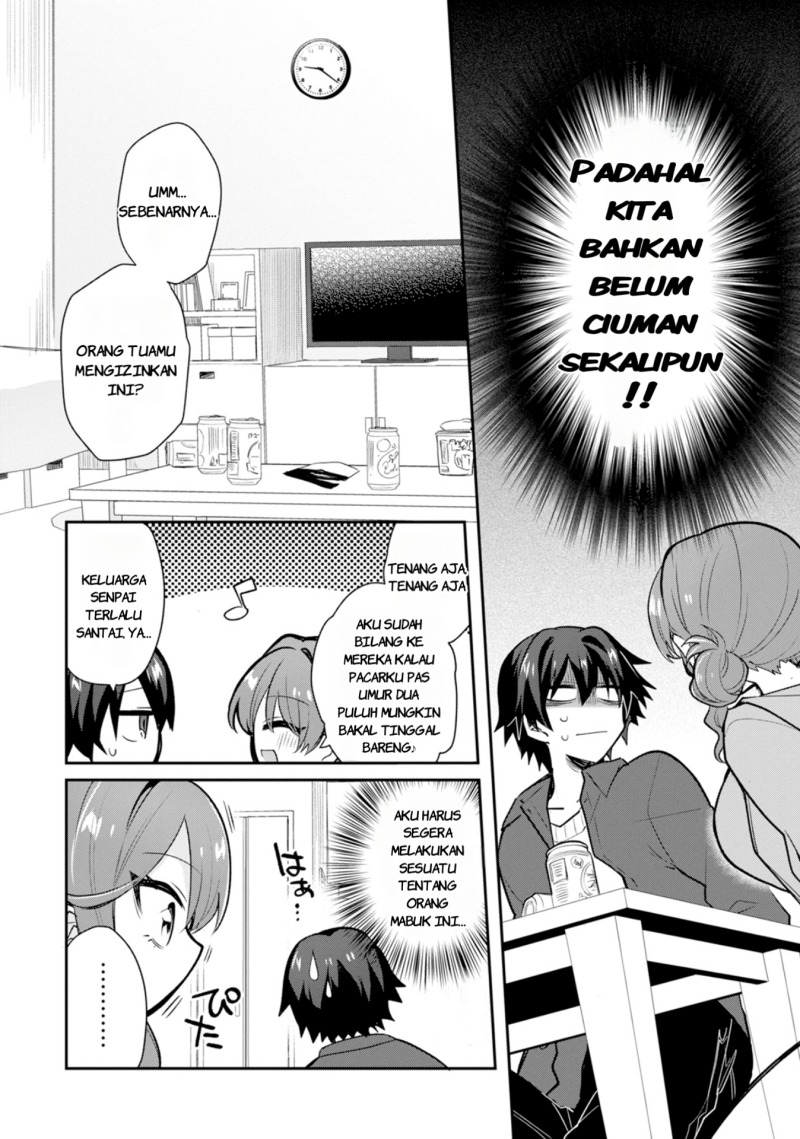 Osake to Senpai Kanojo to no Amaama Doukyo Lovecome wa Nijuusai ni Natte kara Chapter 01 Gambar 7