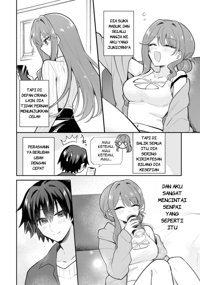 Osake to Senpai Kanojo to no Amaama Doukyo Lovecome wa Nijuusai ni Natte kara Chapter 01 Gambar 9