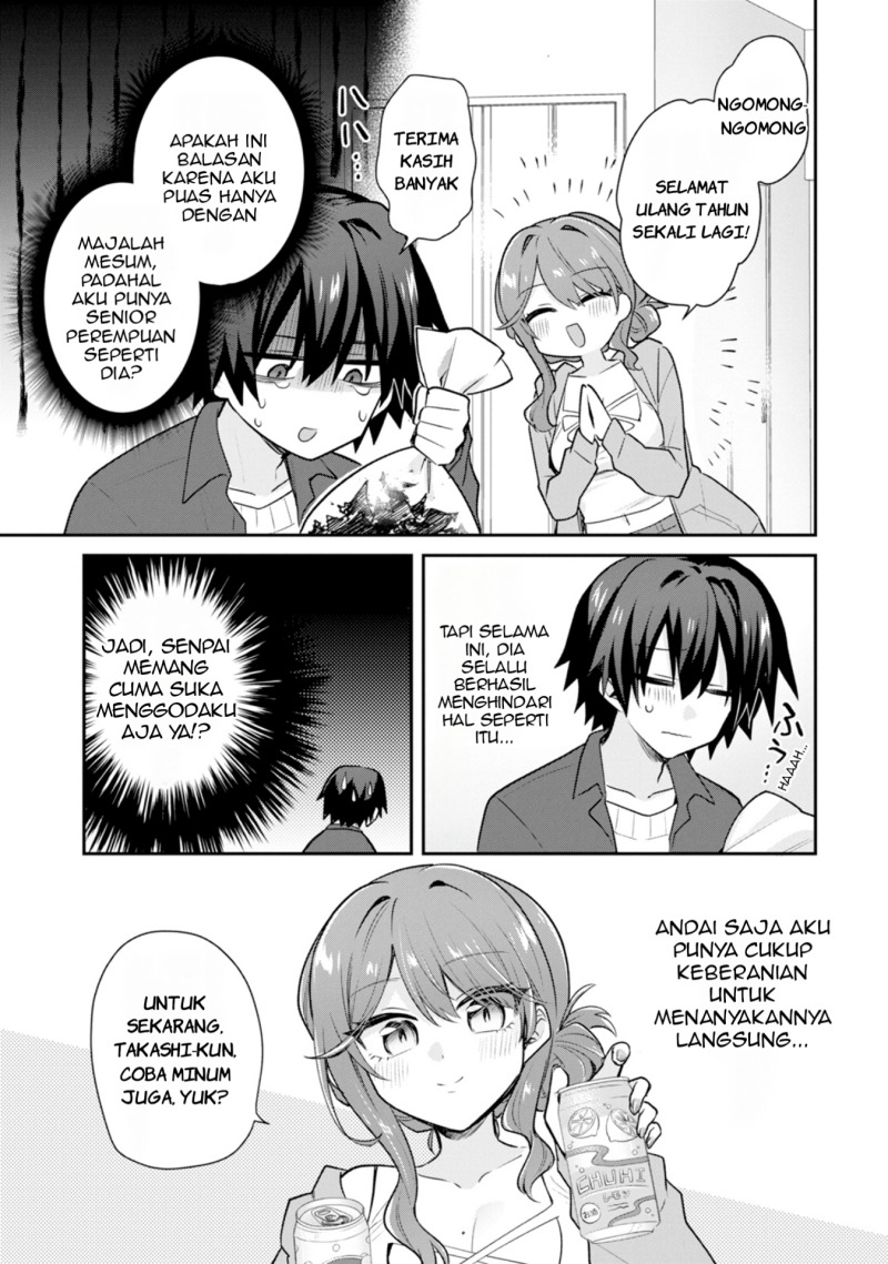 Osake to Senpai Kanojo to no Amaama Doukyo Lovecome wa Nijuusai ni Natte kara Chapter 01 Gambar 20
