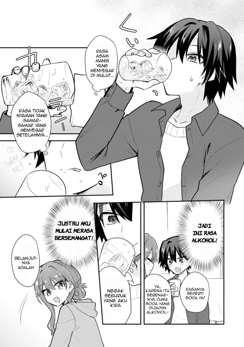 Osake to Senpai Kanojo to no Amaama Doukyo Lovecome wa Nijuusai ni Natte kara Chapter 01 Gambar 22