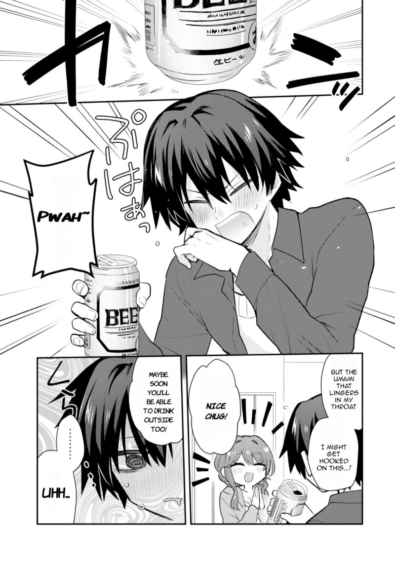 Osake to Senpai Kanojo to no Amaama Doukyo Lovecome wa Nijuusai ni Natte kara Chapter 01 Gambar 26