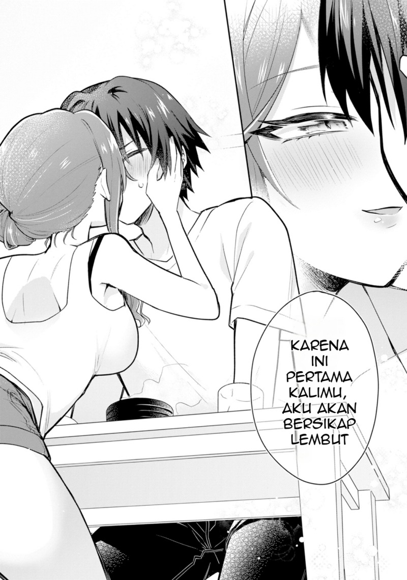 Osake to Senpai Kanojo to no Amaama Doukyo Lovecome wa Nijuusai ni Natte kara Chapter 01 Gambar 42