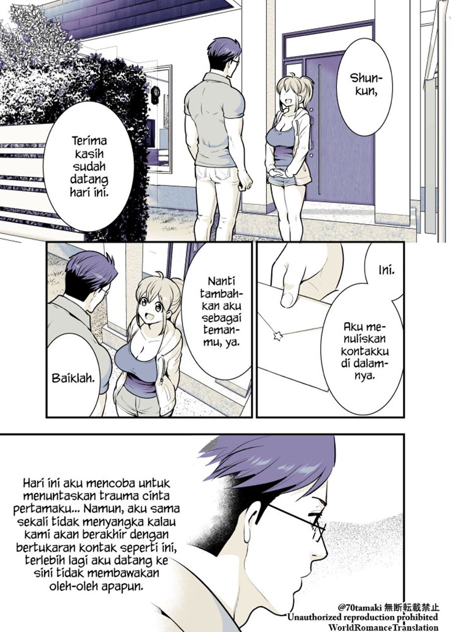 Osananajimi ga Hisabisa ni Saikai Shitara Otagai Kyonyuu ni Natteta Chapter 08 Gambar 1