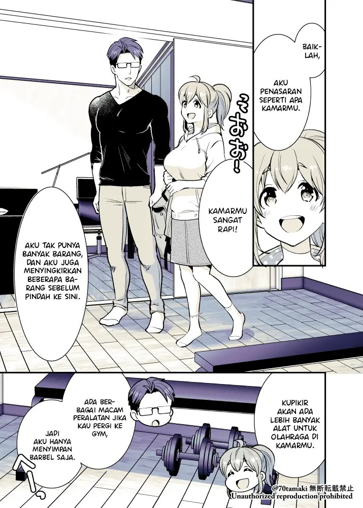 Osananajimi ga Hisabisa ni Saikai Shitara Otagai Kyonyuu ni Natteta Chapter 15 Gambar 2