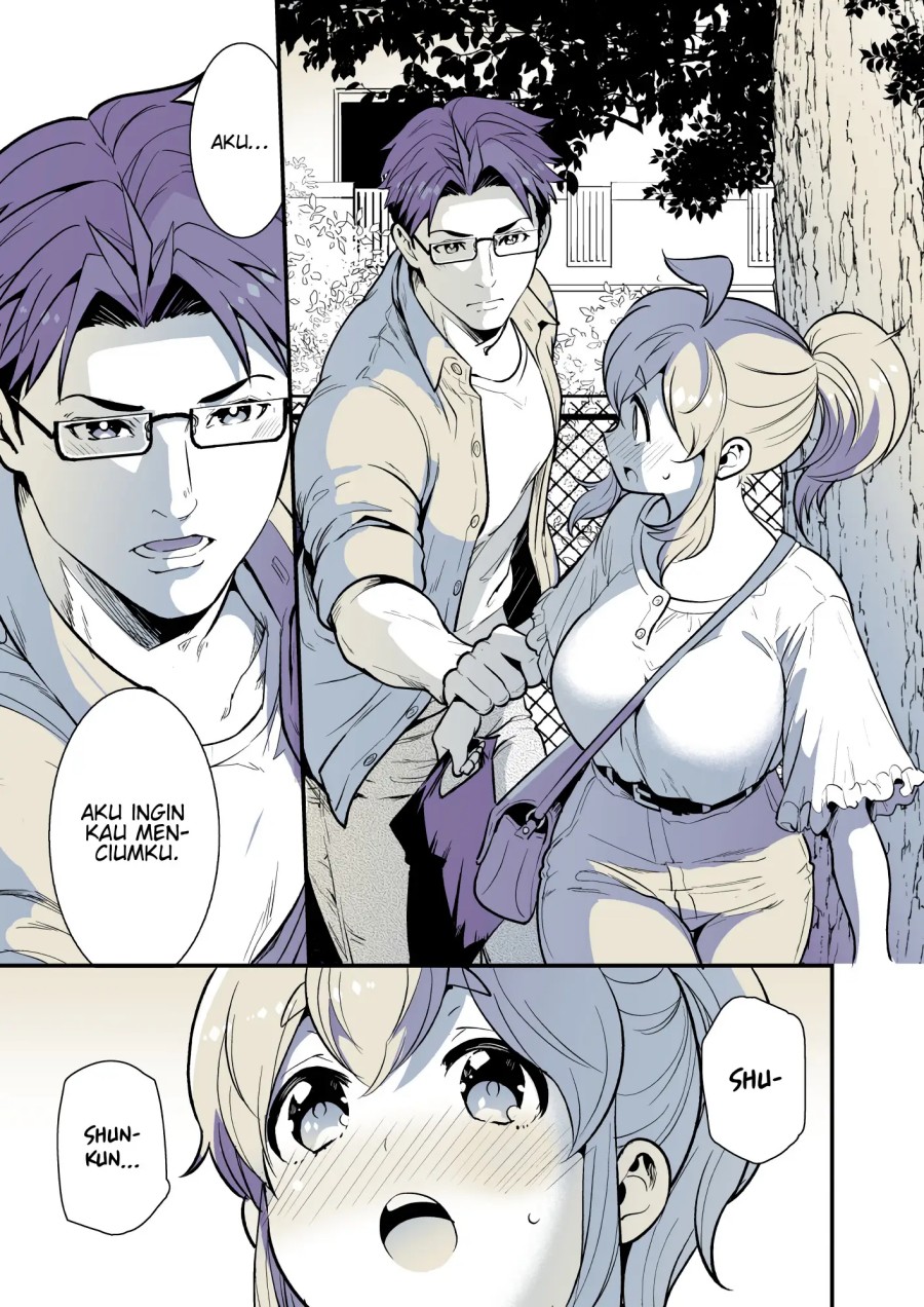Osananajimi ga Hisabisa ni Saikai Shitara Otagai Kyonyuu ni Natteta Chapter 35 Gambar 2