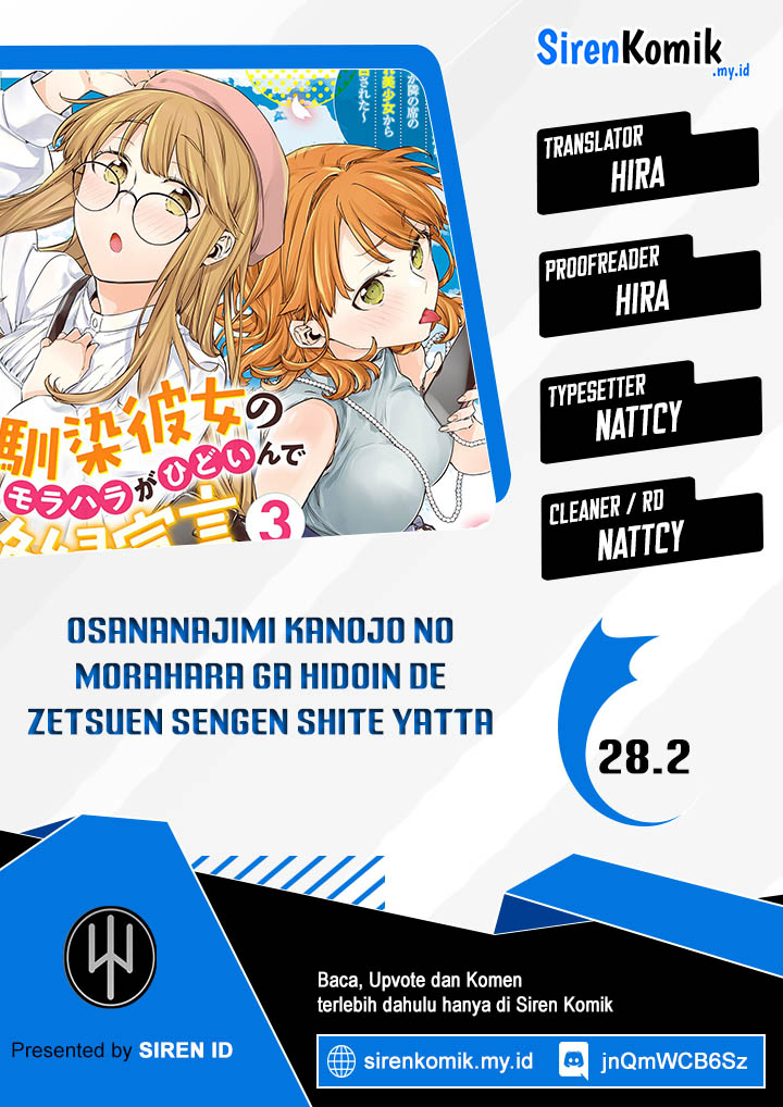 Osananajimi Kanojo no Morahara ga Hidoin de Zetsuen Sengen shite Yatta Chapter 28.2 Gambar 1