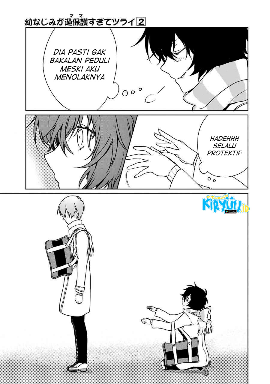 Osananajimi ga Mamasugite Tsurai Chapter 07 Gambar 18