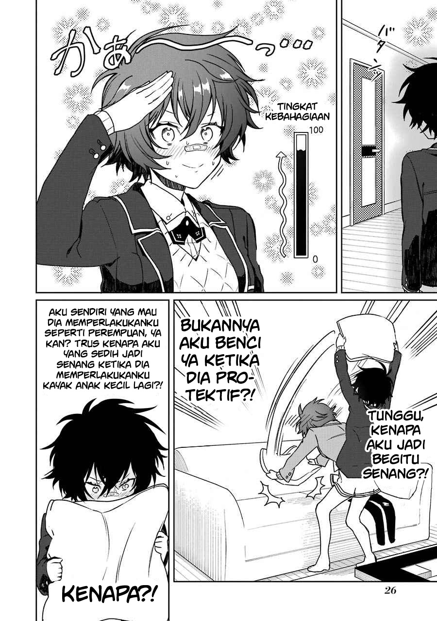 Osananajimi ga Mamasugite Tsurai Chapter 07 Gambar 25