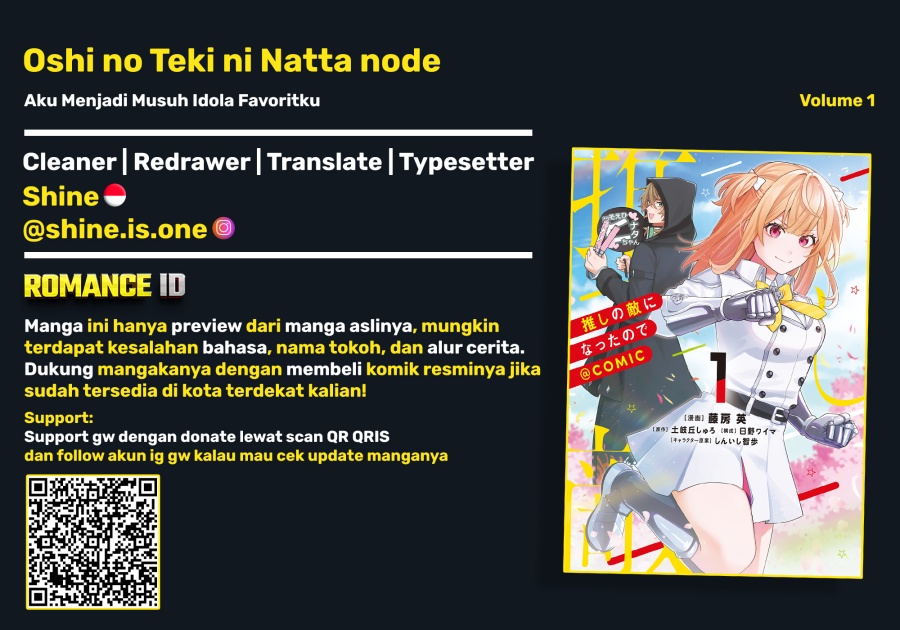 Oshi no Teki ni Natta node Chapter 01 Gambar 1