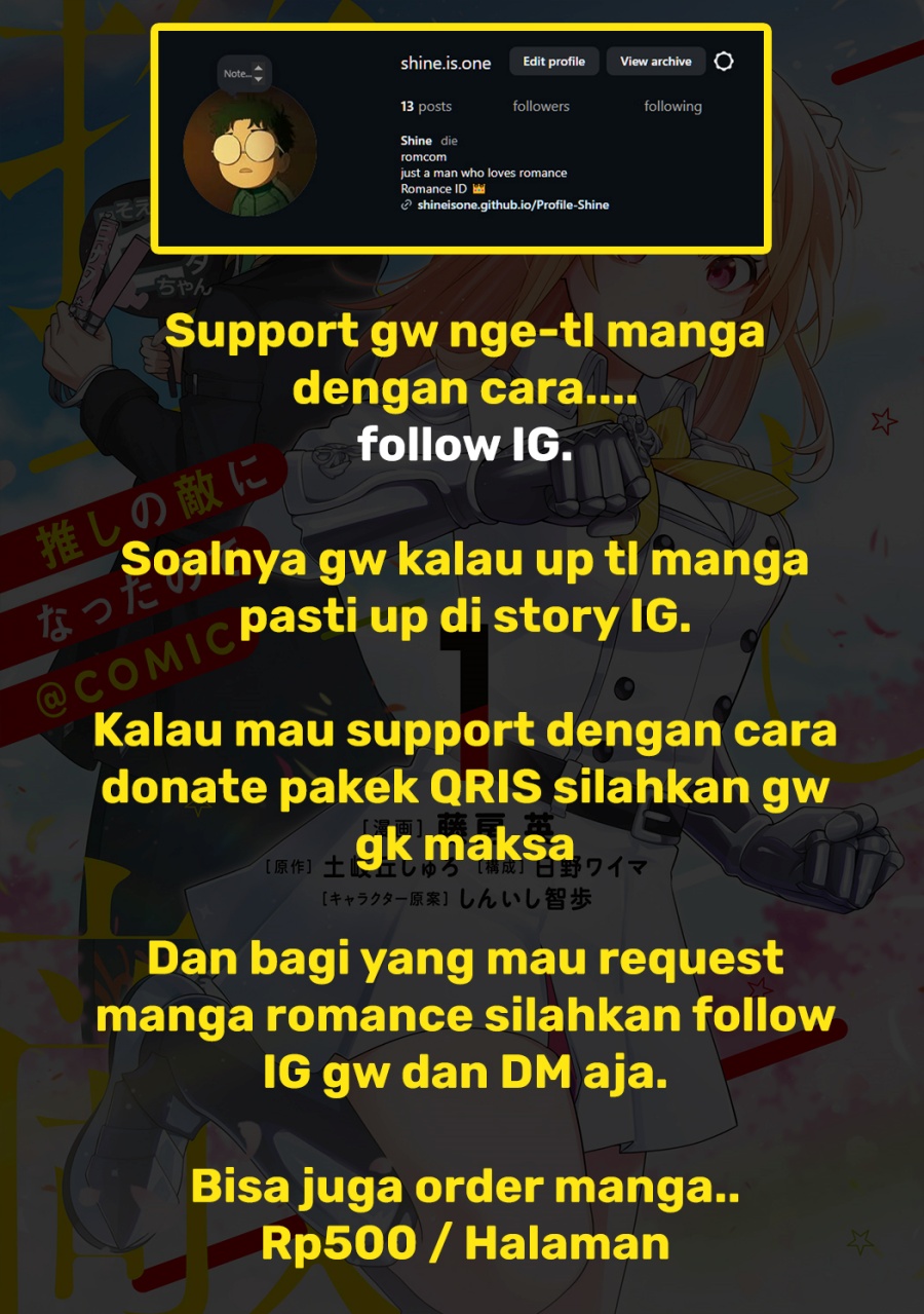 Oshi no Teki ni Natta node Chapter 01 Gambar 53