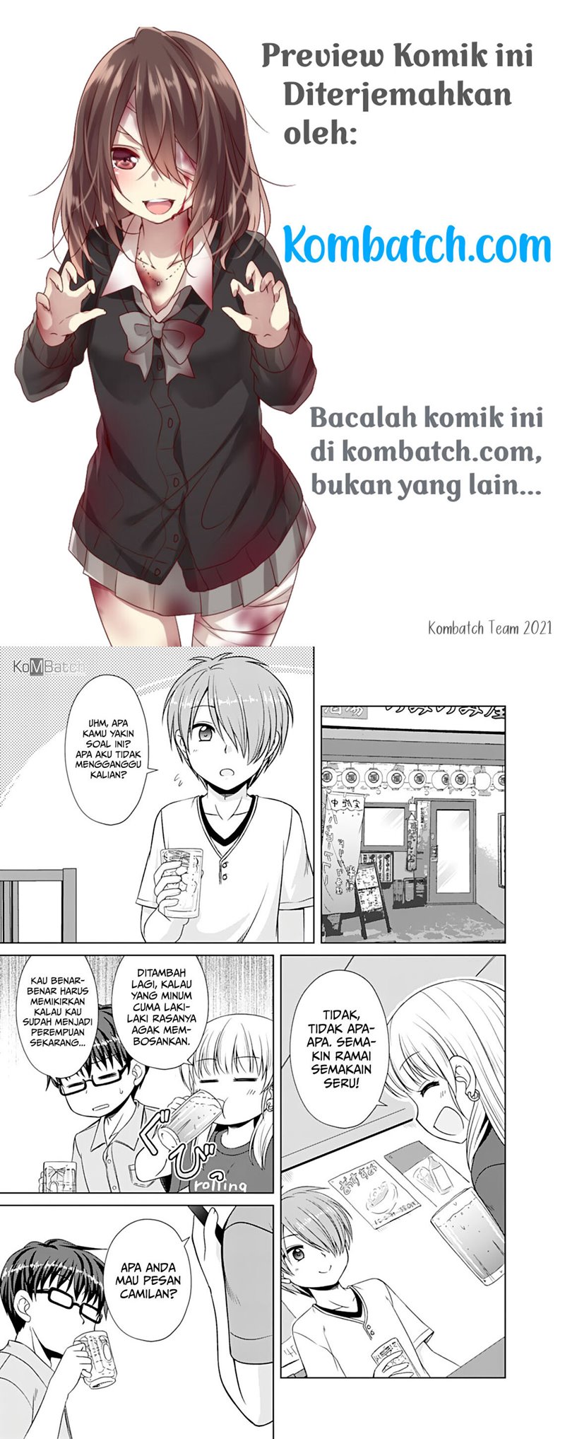 Otoko Tomodachi Girl Chapter 08 Gambar 5