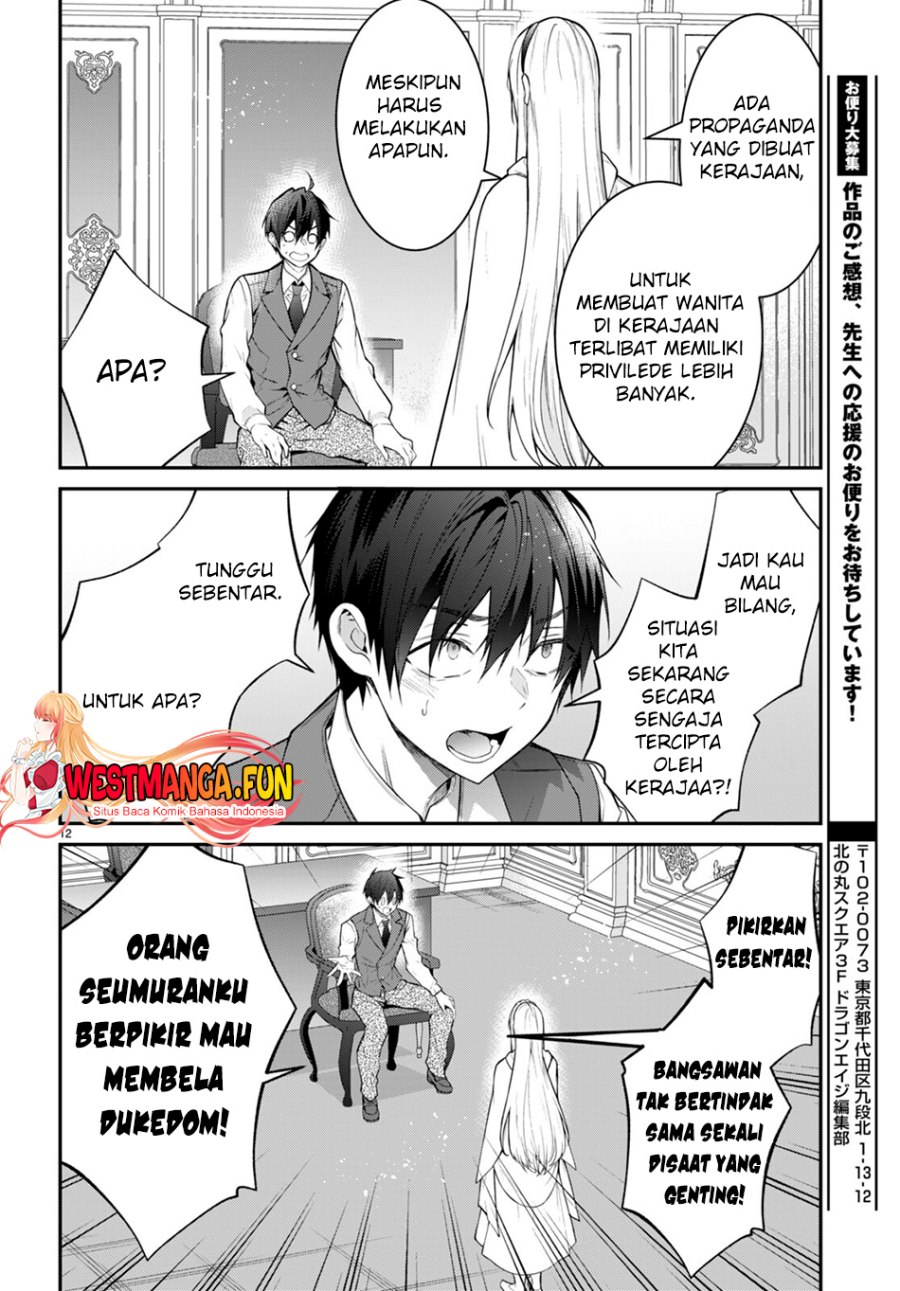 Otome Game Sekai wa Mob ni Kibishii Sekai Desu Chapter 64 Gambar 15