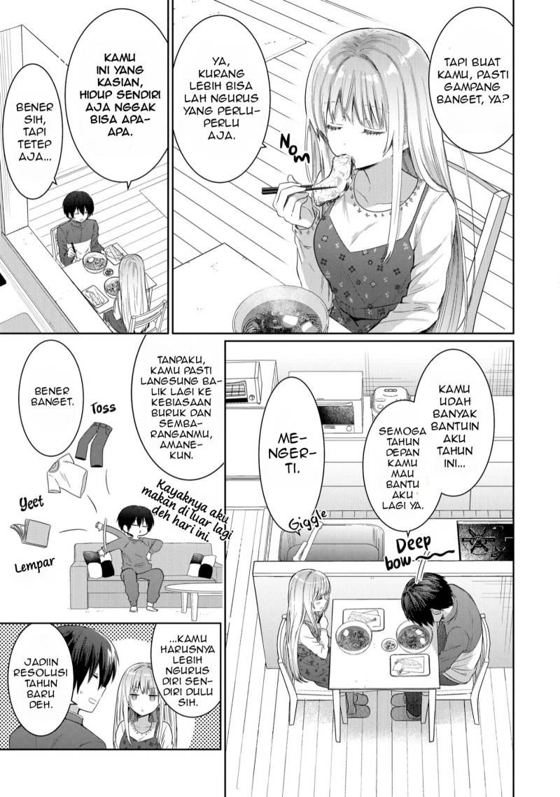 Otonari no Tenshi-sama ni Itsunomanika Dame Ningen ni Sareteita Ken Chapter 13.2 Gambar 1