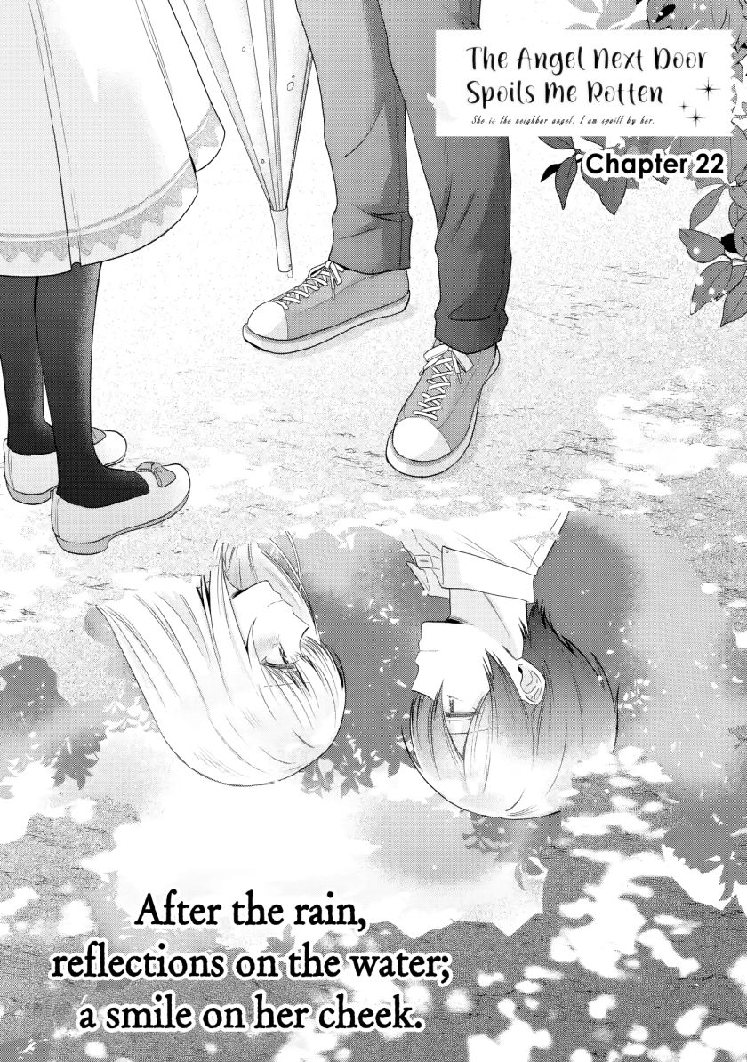 Otonari no Tenshi-sama ni Itsunomanika Dame Ningen ni Sareteita Ken Chapter 22.1 Gambar 1