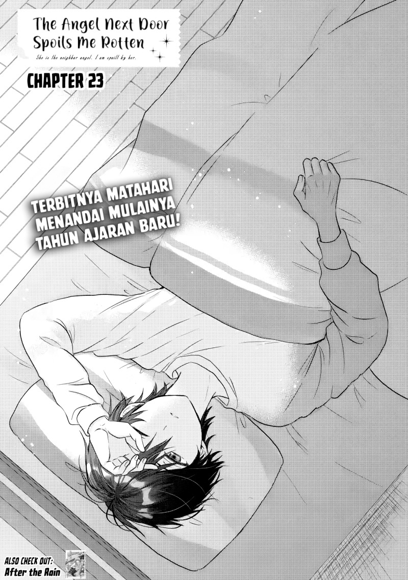 Otonari no Tenshi-sama ni Itsunomanika Dame Ningen ni Sareteita Ken Chapter 23.1 Gambar 1