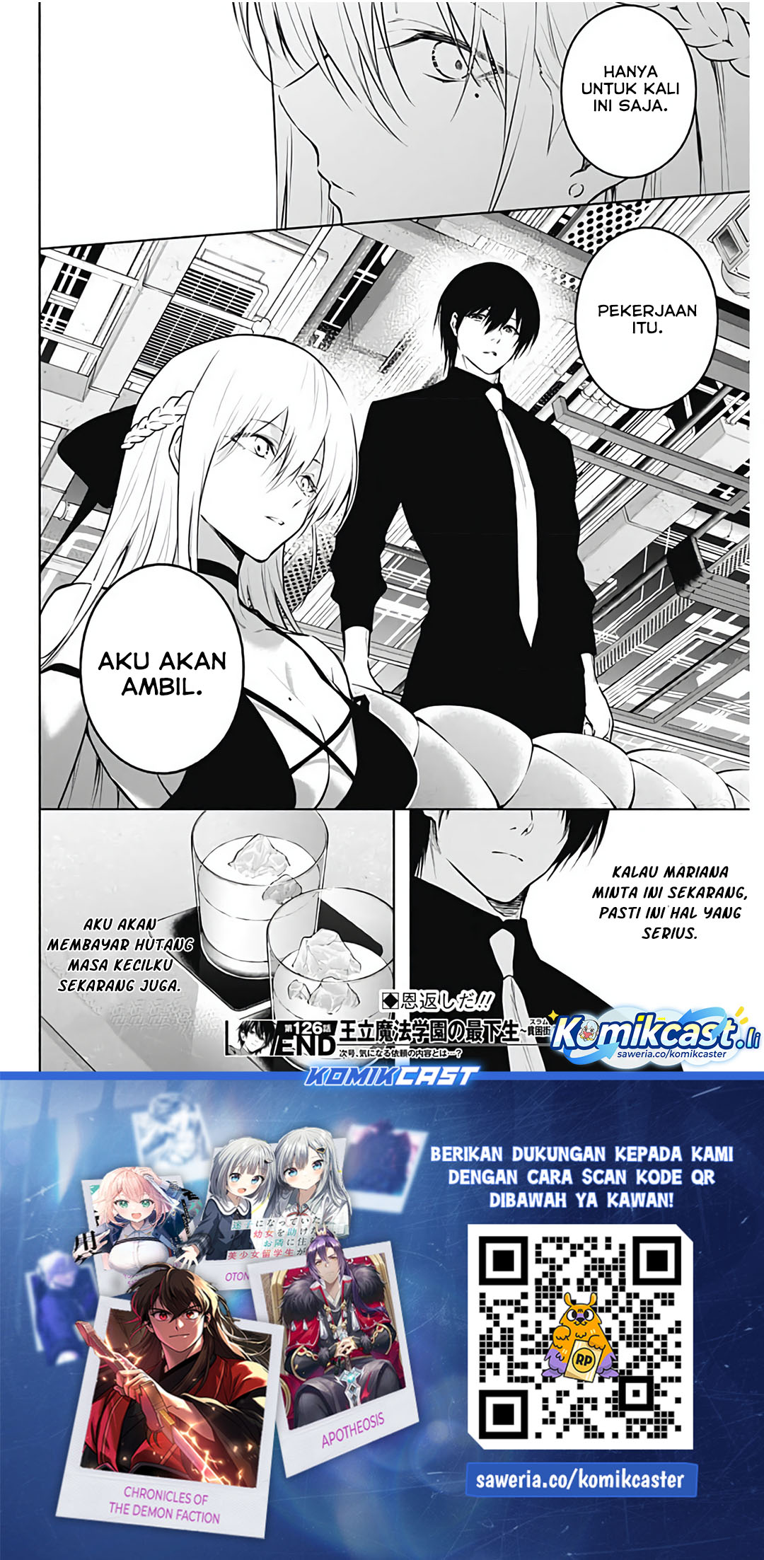 Ouritsu Mahou Gakuen no Saikasei: Slum Agari no Saikyou Mahoushi, Kizoku darake no Gakuen de Musou suru Chapter 126 Gambar 19