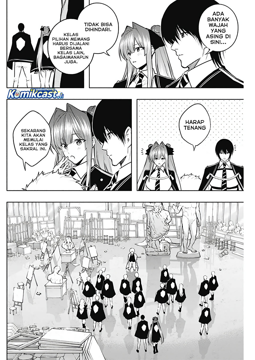 Ouritsu Mahou Gakuen no Saikasei: Slum Agari no Saikyou Mahoushi, Kizoku darake no Gakuen de Musou suru Chapter 131 Gambar 12