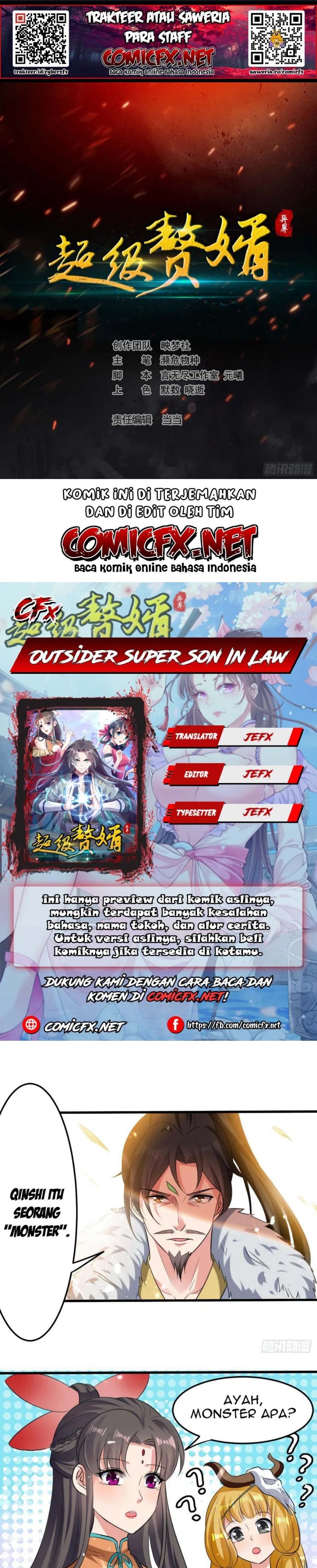 Outsider Super Son In Law Chapter 41 Gambar 1