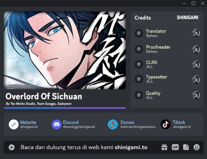 Overlord Of Sichuan Chapter 03 Gambar 1