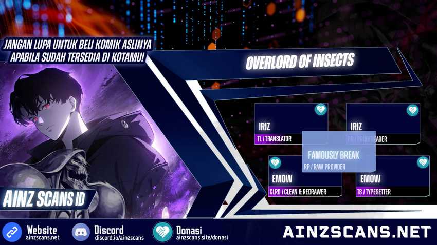 Overlord of Insects Chapter 44 Gambar 1