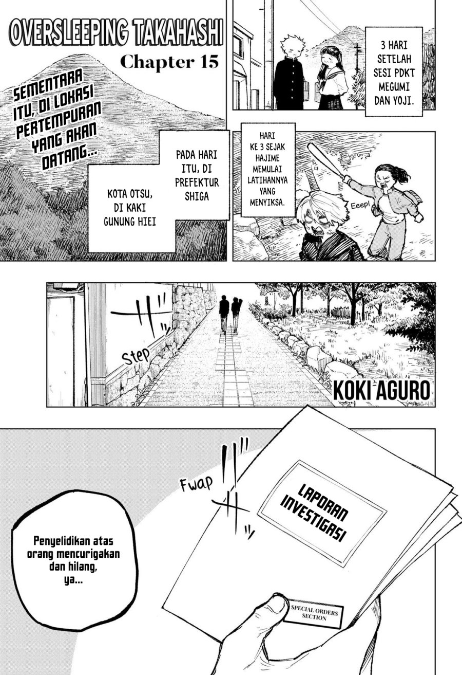 Oversleeping Takahashi Chapter 15 Gambar 2