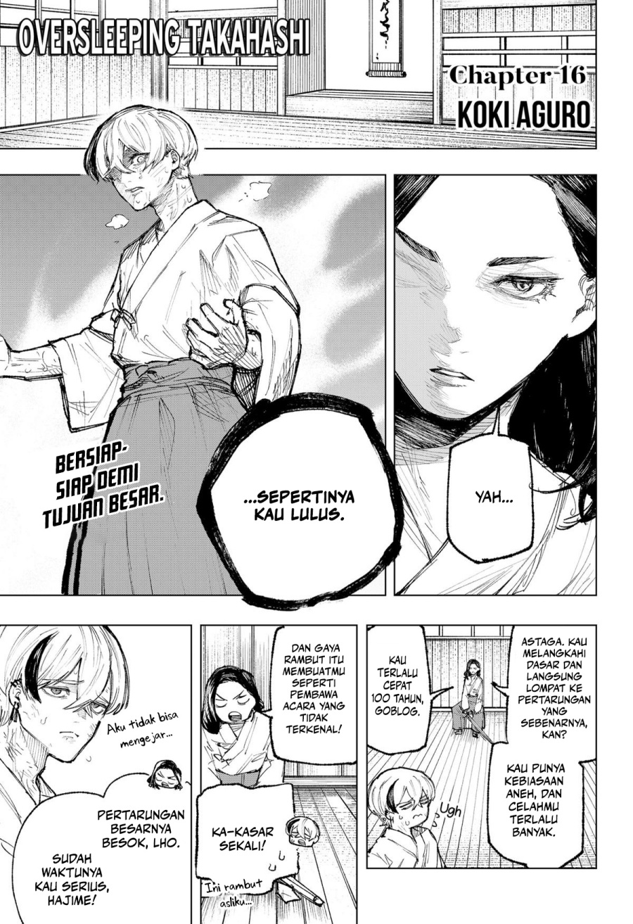 Oversleeping Takahashi Chapter 16 Gambar 2