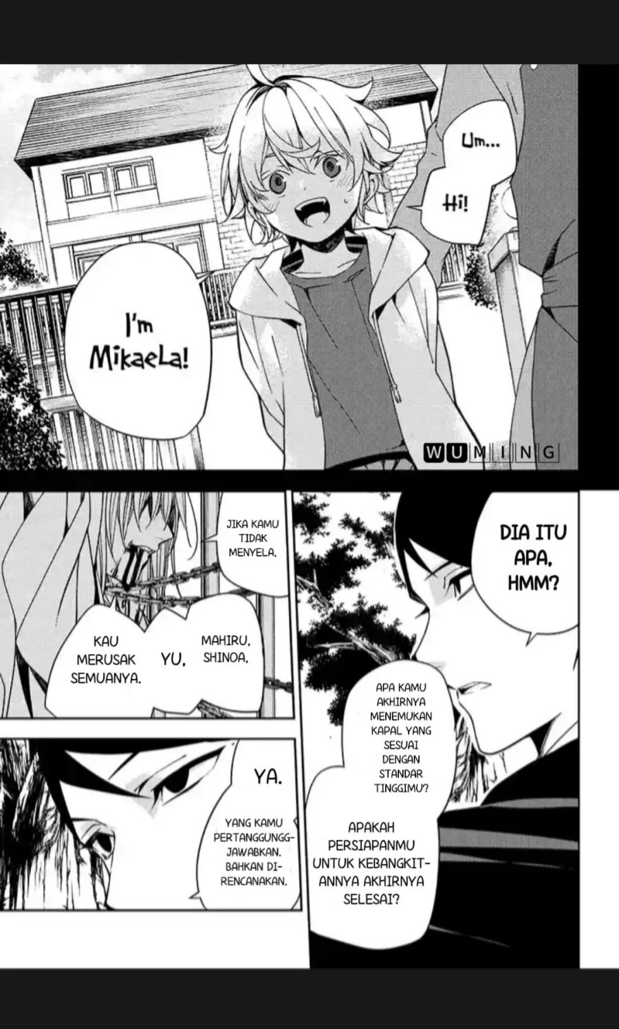 Owari no Seraph Chapter 114 Gambar 13