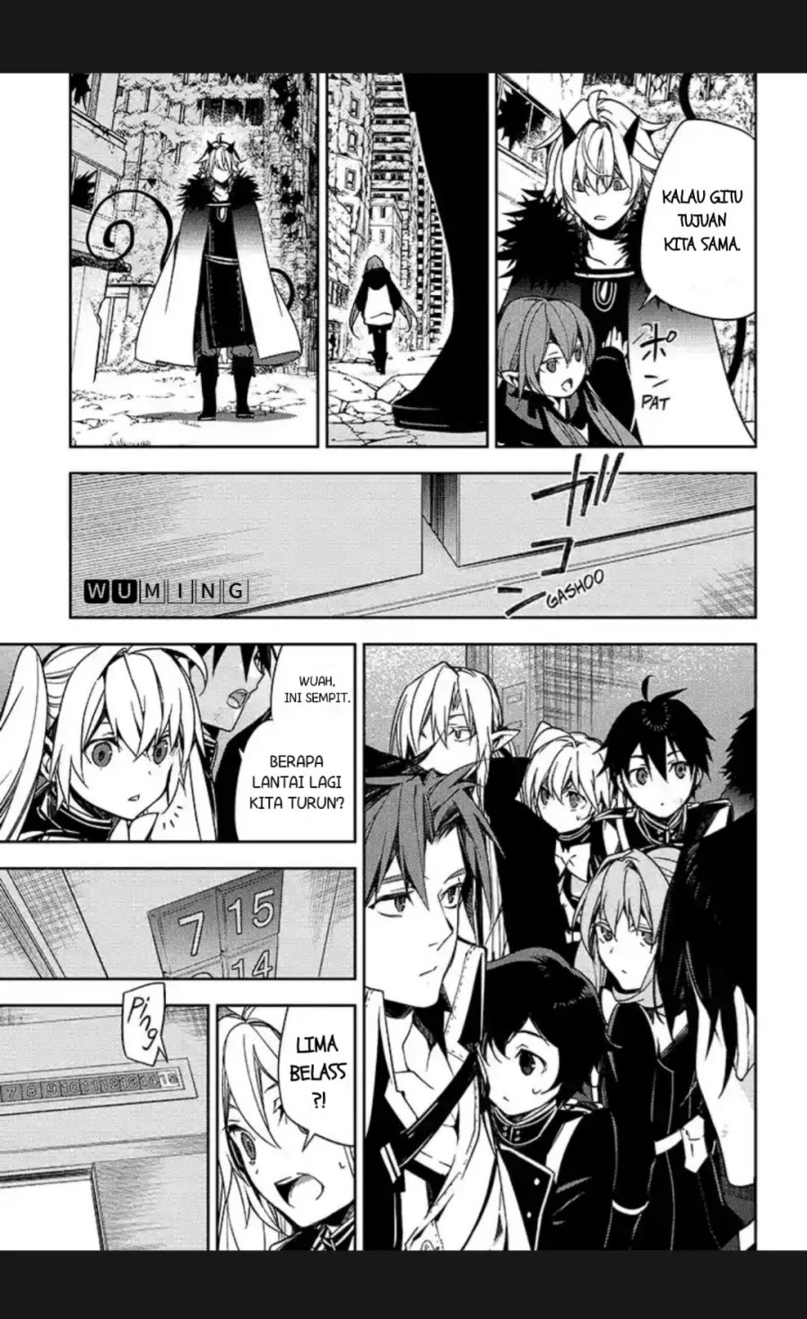 Owari no Seraph Chapter 114 Gambar 29