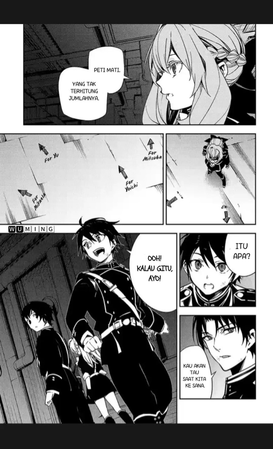 Owari no Seraph Chapter 114 Gambar 31