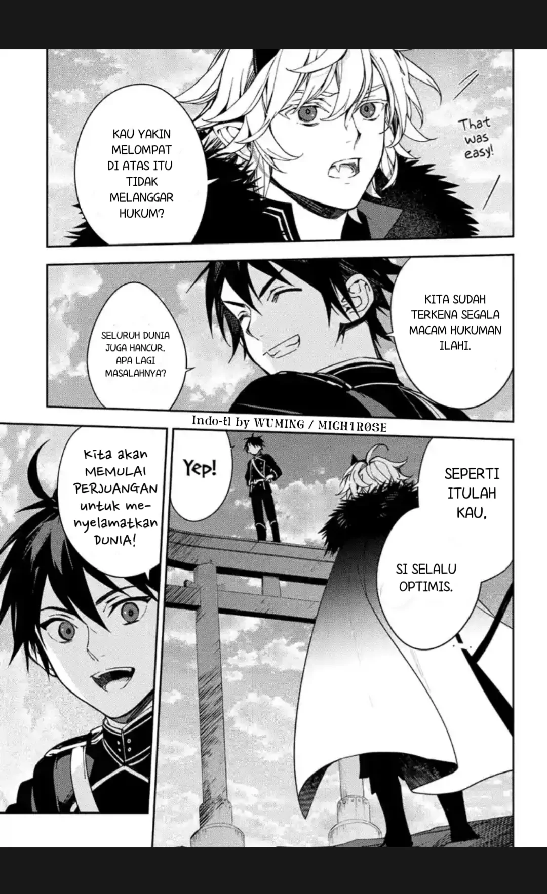 Owari no Seraph Chapter 121 Gambar 15