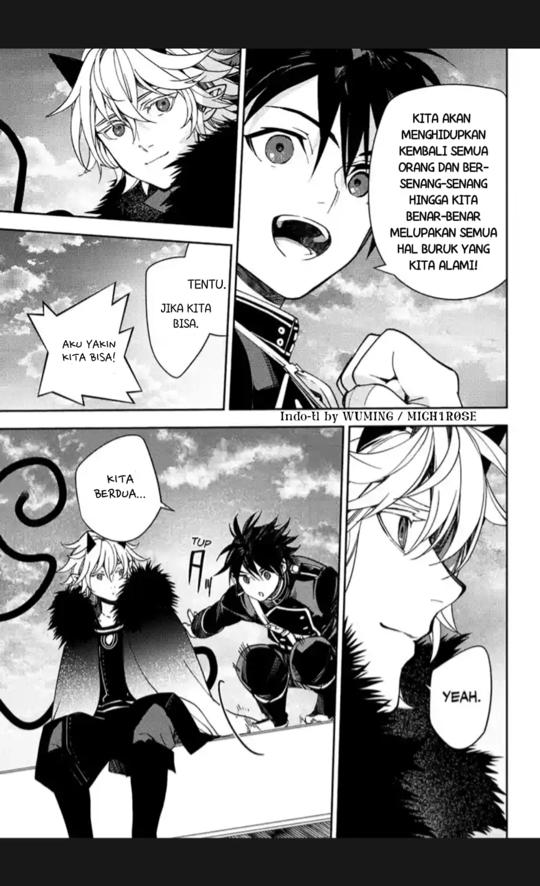 Owari no Seraph Chapter 121 Gambar 25
