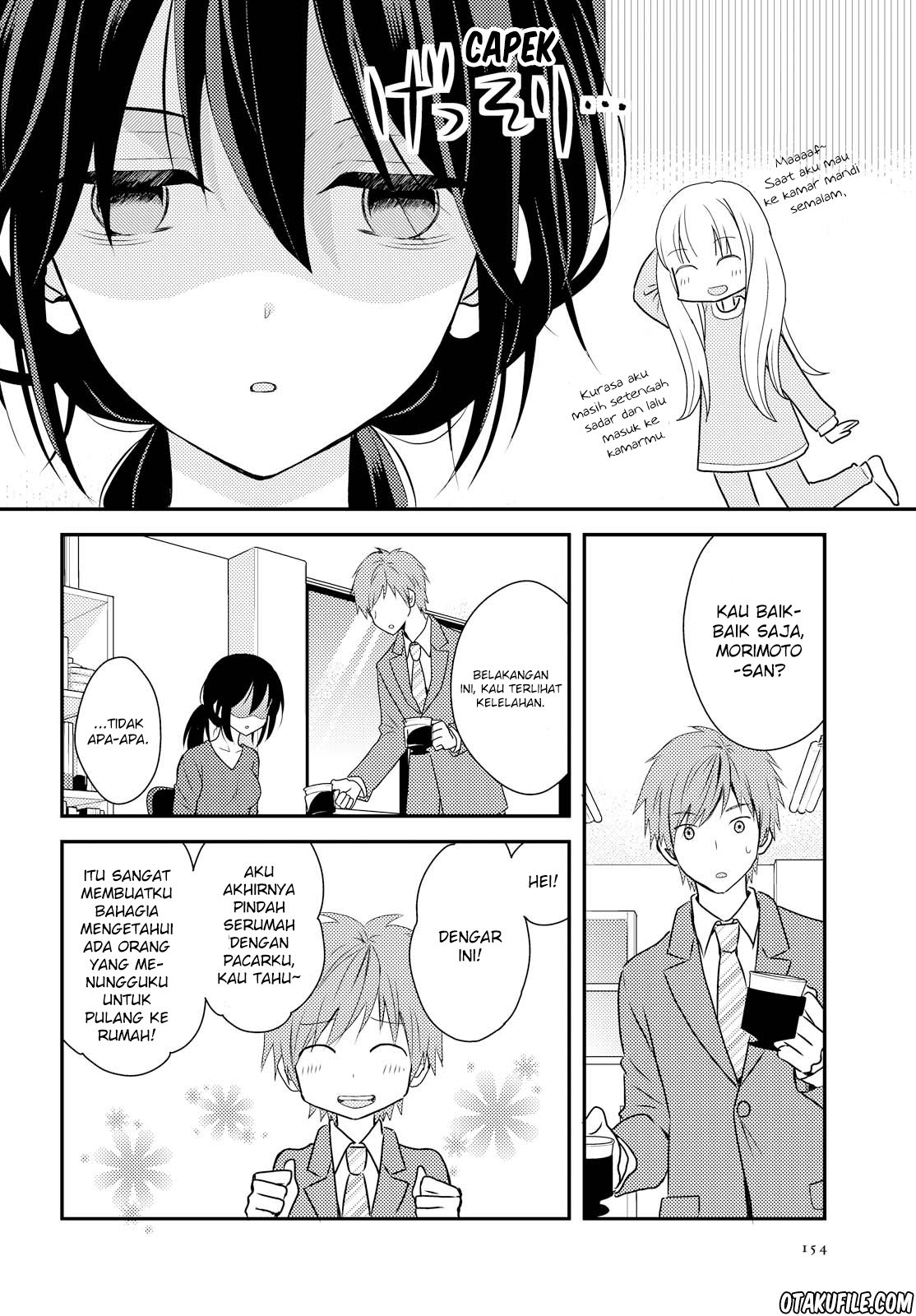 Oya ga Urusai node Kouhai to Gisou Kekkon shitemita Chapter 02 Gambar 3